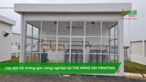 Hệ thống gas tại The Wing Fat Printing